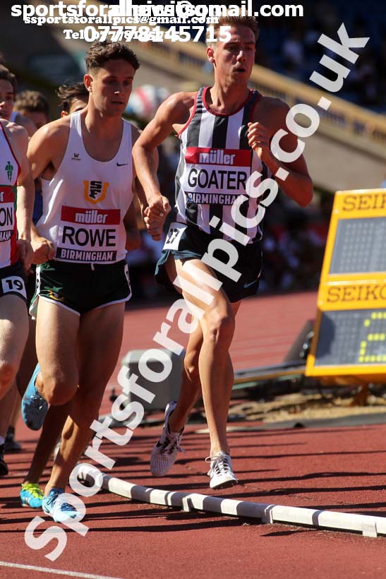 Mens 5000 metres, Muller British Championships, Alexander Stadium, Birmingham. Photo: David T. Hewitson/Sports for All Pics